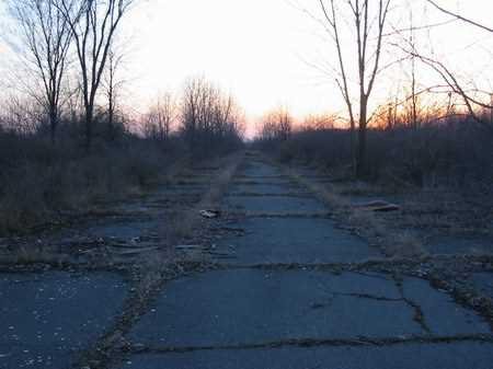 Motor City Dragway - Strip Photo From Water Winter Wonderland (newer photo)